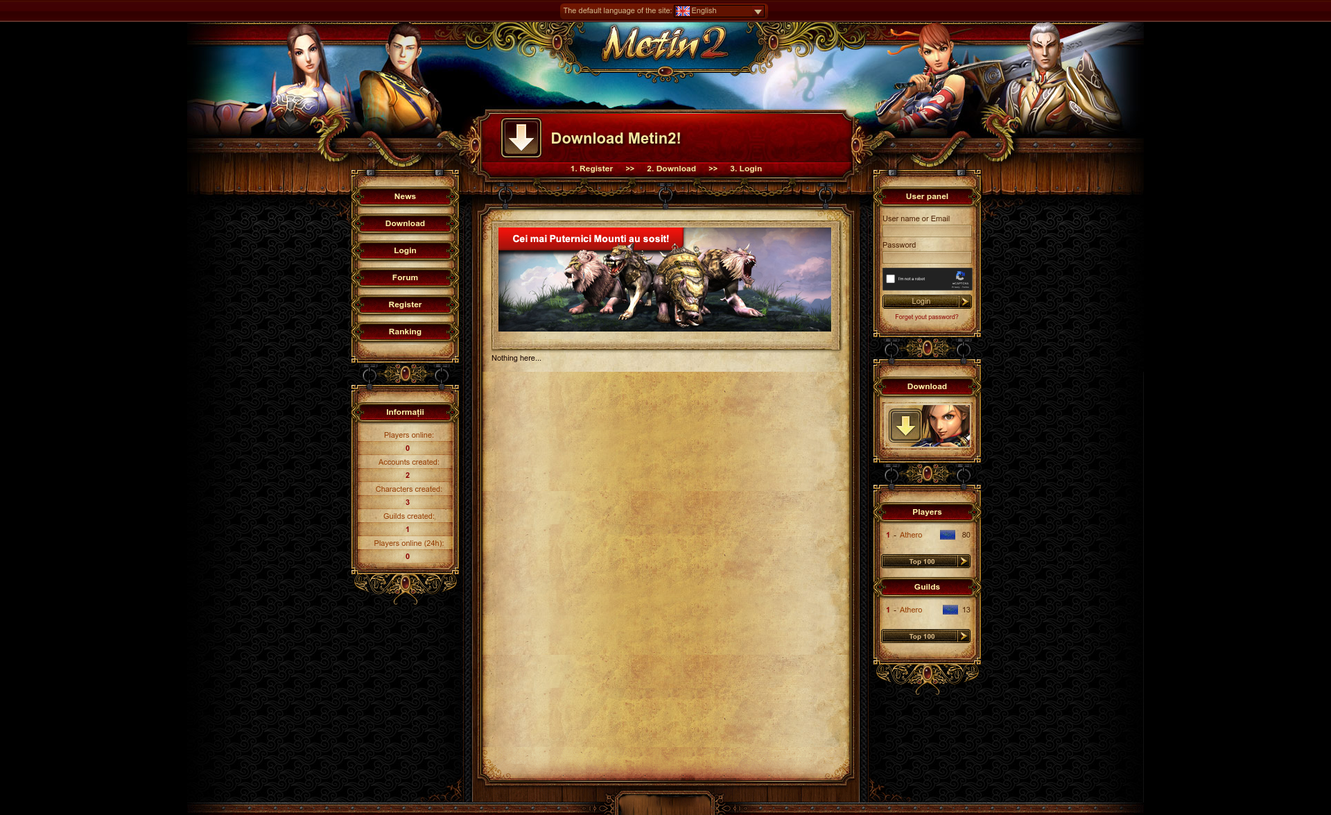 Homepage Model 2