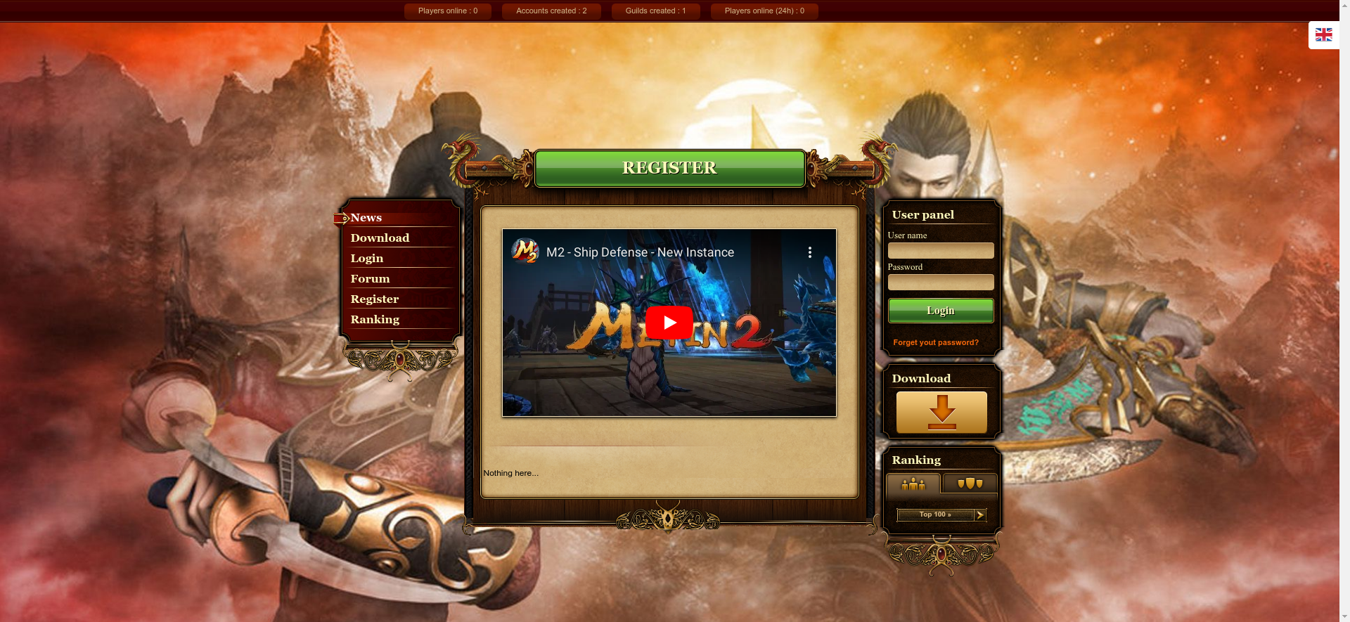 Homepage Model 4
